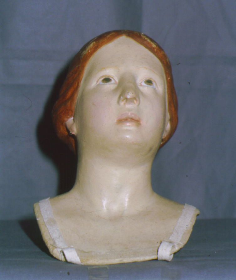 Madonna (statua, frammento) - bottega marchigiana (sec. XIX)
