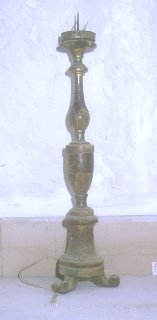 candelabro, coppia - bottega marchigiana (sec. XIX)