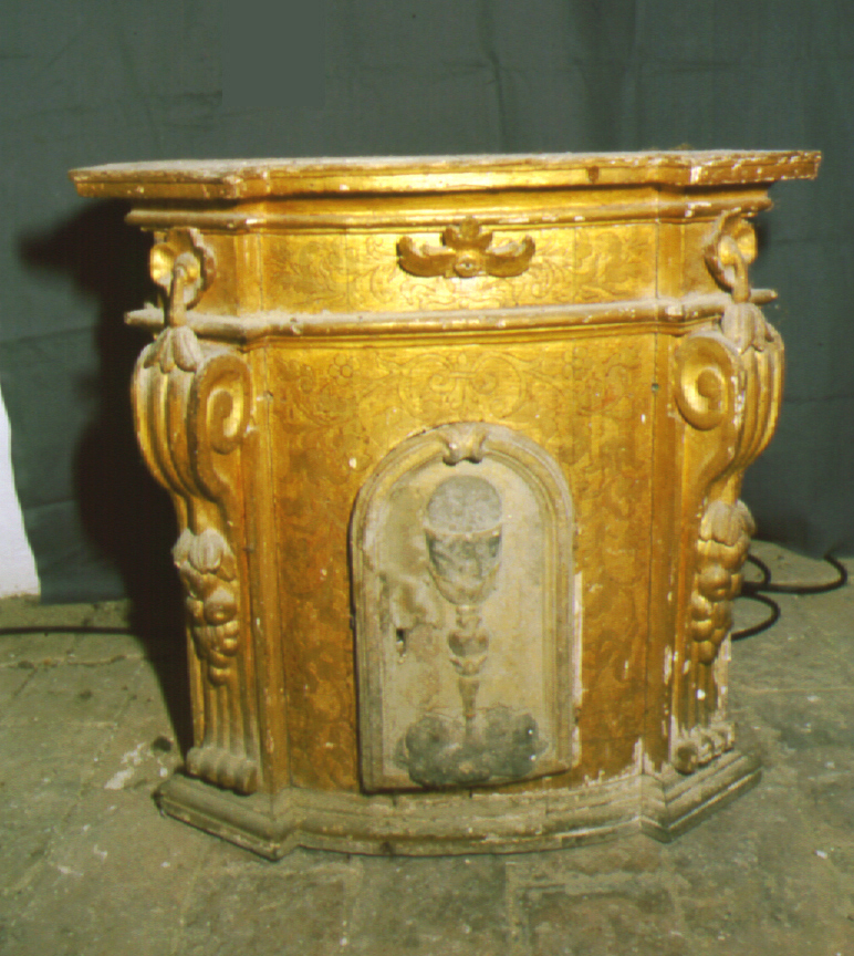 tabernacolo - a tempietto - bottega marchigiana (sec. XVIII)