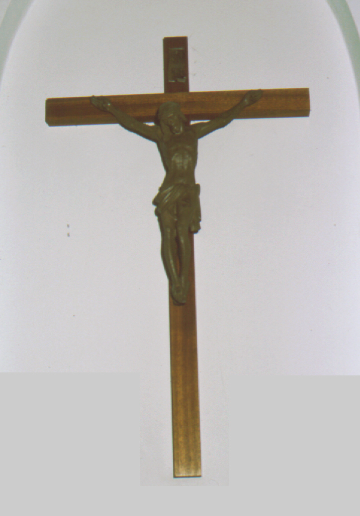 Cristo crocifisso (crocifisso) - produzione italiana (metà sec. XX)