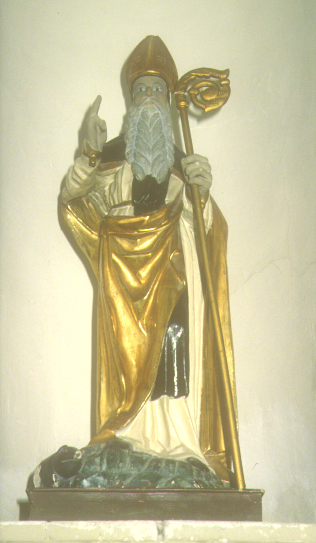 Sant'Antonio da Padova (statua) - bottega marchigiana (fine/inizio secc. XVIII/ XIX)