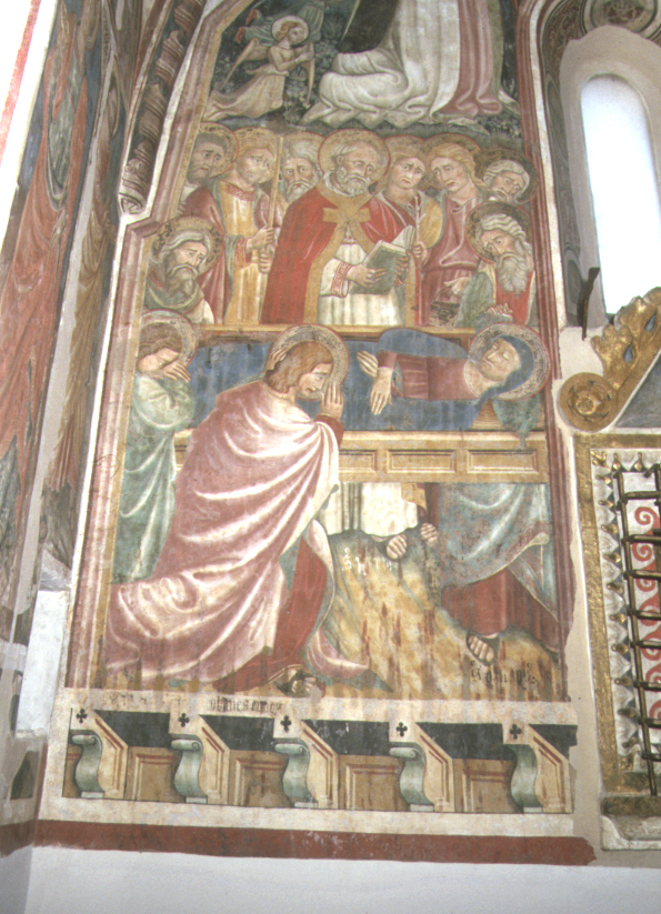 Cristo in gloria (dipinto, ciclo) - ambito italiano (sec. XV)