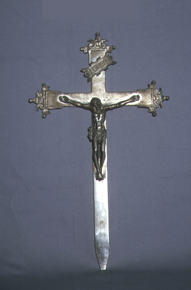 Cristo crocifisso (croce processionale) - bottega marchigiana (sec. XIX)