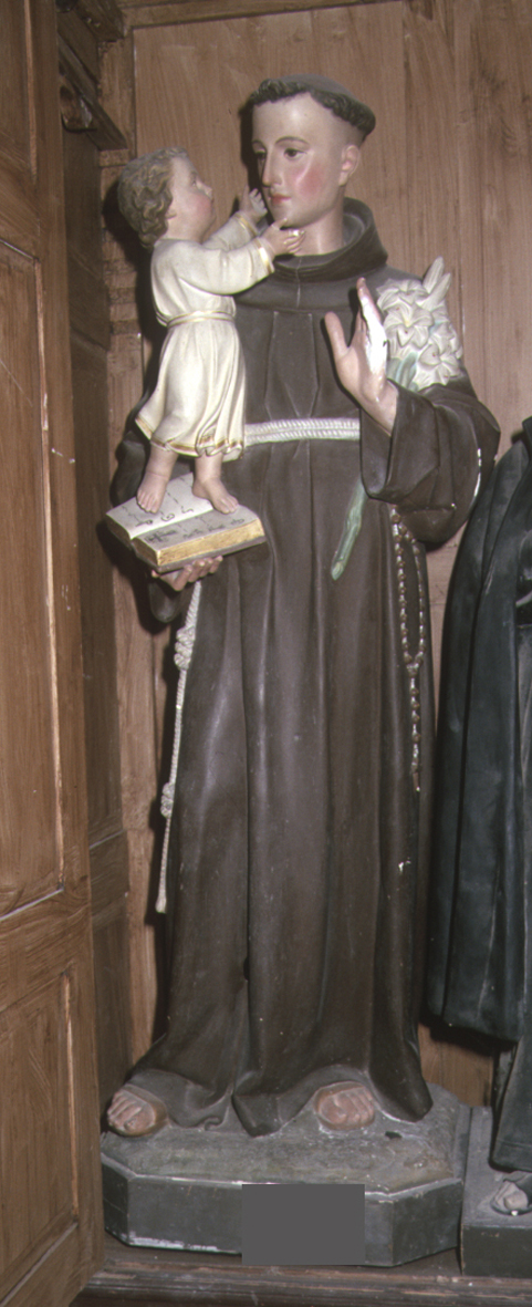 Sant'Antonio da Padova (statua) - bottega marchigiana (prima metà sec. XX)