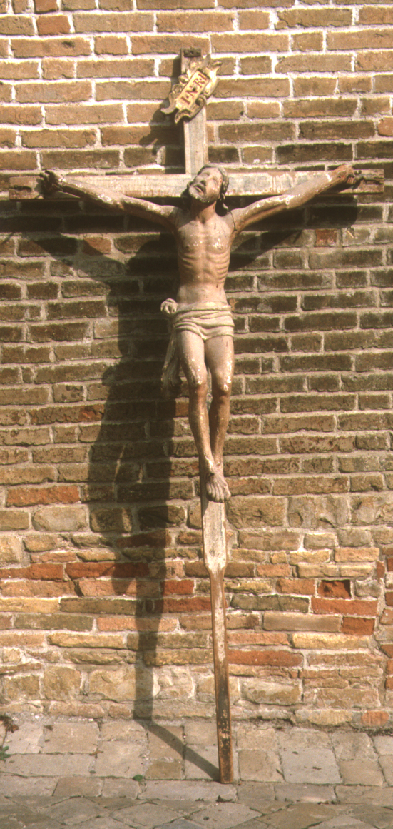 Cristo crocifisso (crocifisso) - bottega Italia centrale (fine/inizio secc. XVIII/ XIX)