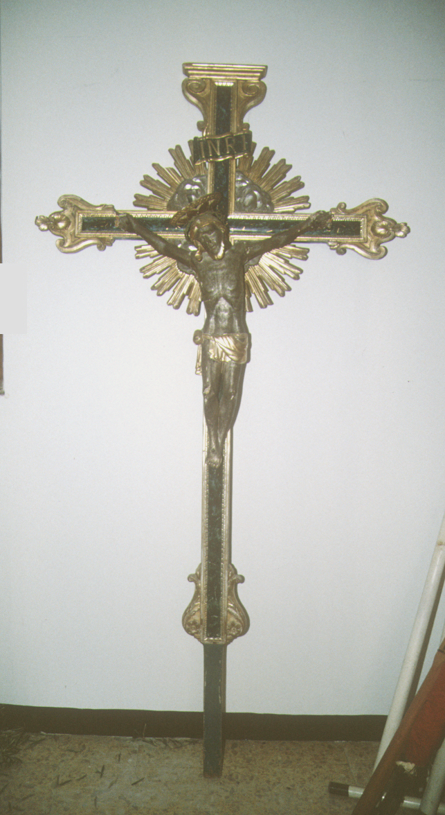 Cristo crocifisso (crocifisso) - bottega Italia centrale (fine sec. XVIII)