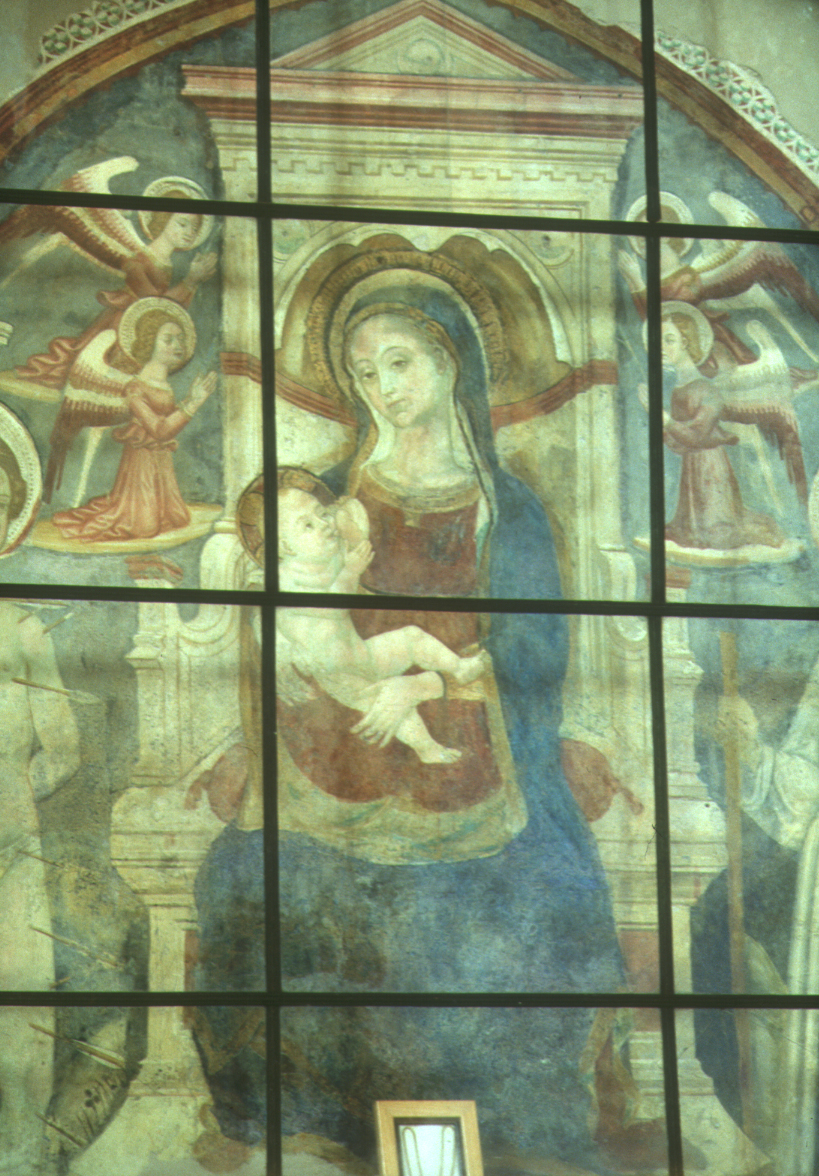 Madonna del Latte (dipinto) di Angeli Marino (sec. XV)