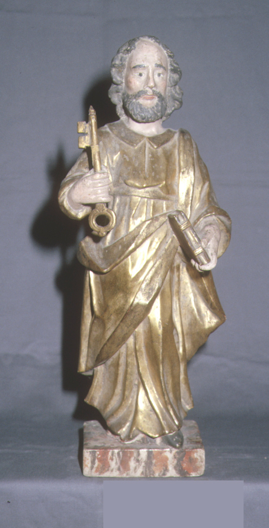 San Pietro (statua, pendant) - bottega italiana (fine/inizio secc. XVII/ XVIII)