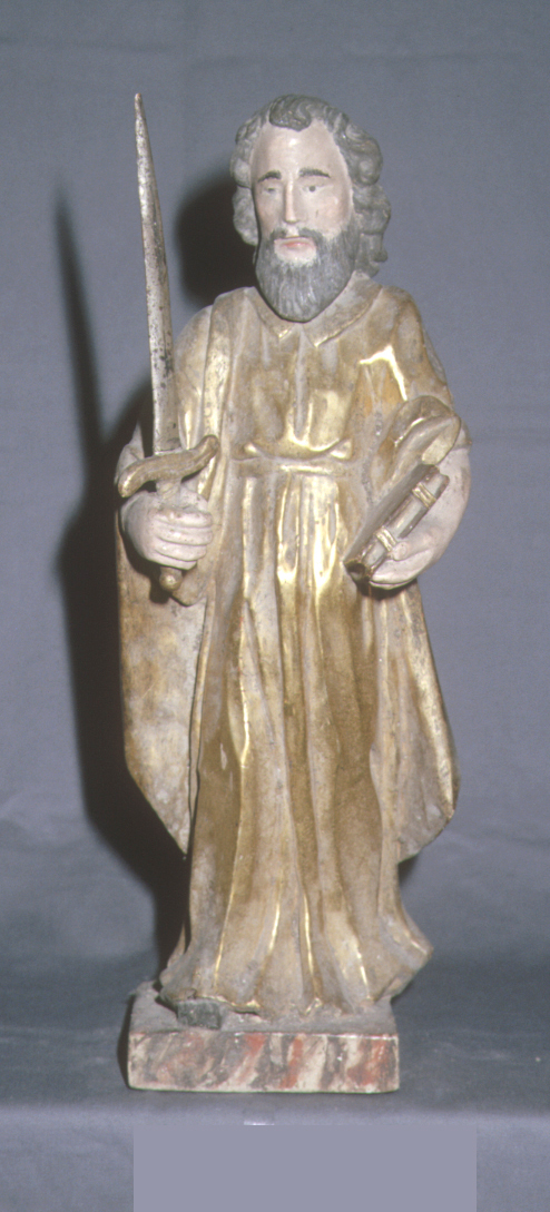 San Paolo (statua, pendant) - bottega italiana (fine/inizio secc. XVII/ XVIII)