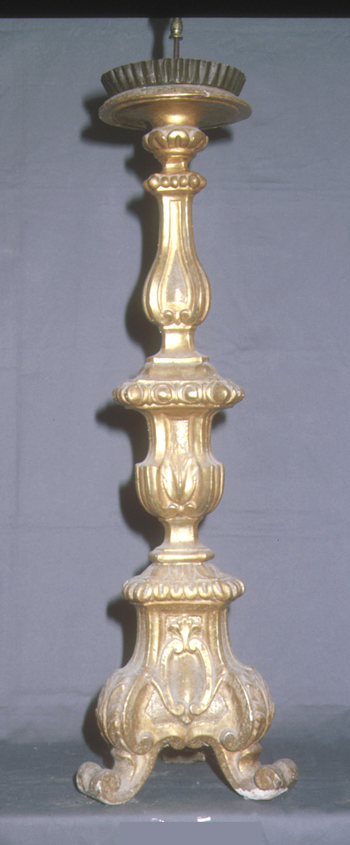candeliere, serie - bottega marchigiana (fine sec. XVIII)
