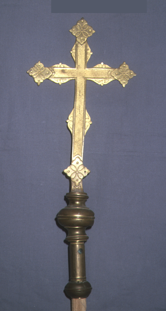 croce processionale - bottega Italia centrale (fine sec. XIX)