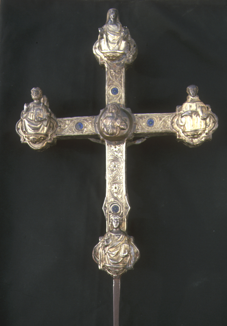 Dio Padre in gloria (croce processionale) - bottega italiana (fine/inizio secc. XV/ XVI)