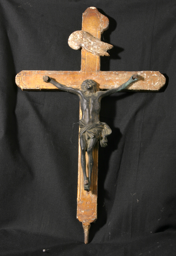 Cristo crocifisso (croce d'altare) - bottega italiana (sec. XIX)