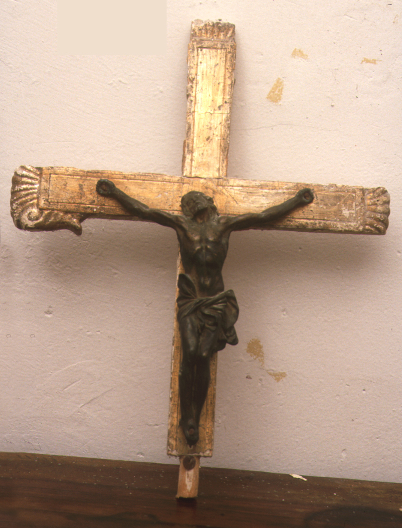 Cristo crocifisso (crocifisso) - bottega italiana (fine sec. XIX)