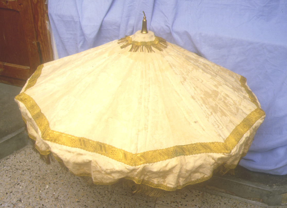 ombrellino processionale - manifattura marchigiana (fine sec. XIX)