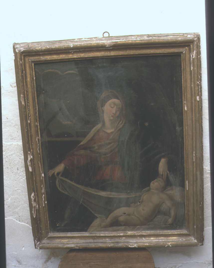 Madonna con Bambino (dipinto) - ambito Italia centrale (seconda metà sec. XIX)