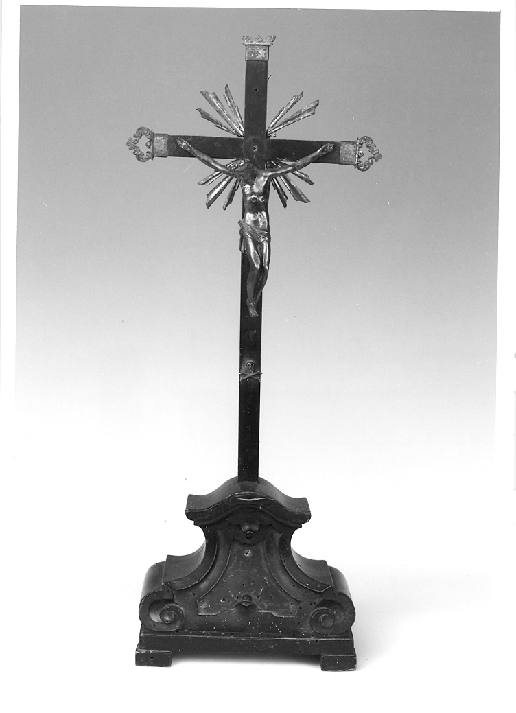 croce da tavolo - bottega marchigiana (sec. XVIII)