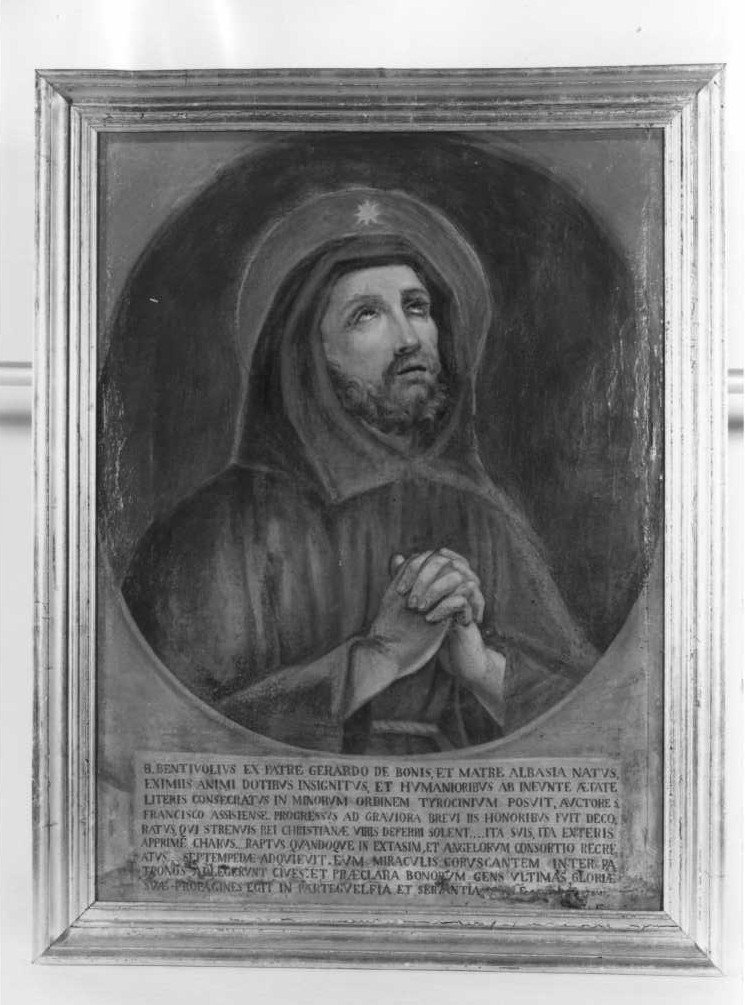 ritratto del beato Bentivoglio de Bonis (dipinto, elemento d'insieme) - ambito marchigiano (seconda metà sec. XVIII)