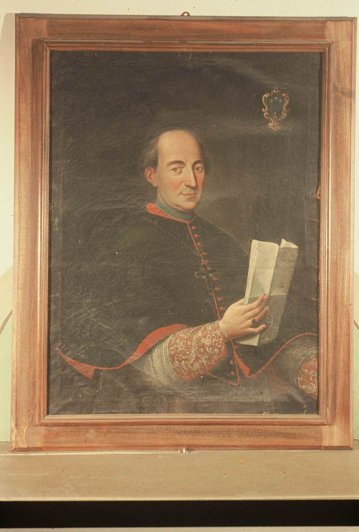 ritratto di monsignor Giovanni Pergolini (dipinto, elemento d'insieme) - ambito marchigiano (sec. XVIII)