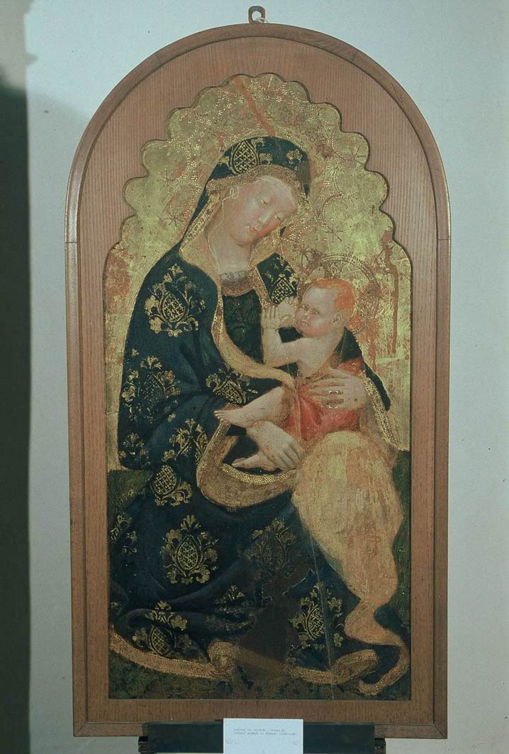 Madonna con Bambino (dipinto) di Alberti Antonio di Guido detto Antonio da Ferrara (prima metà sec. XV)