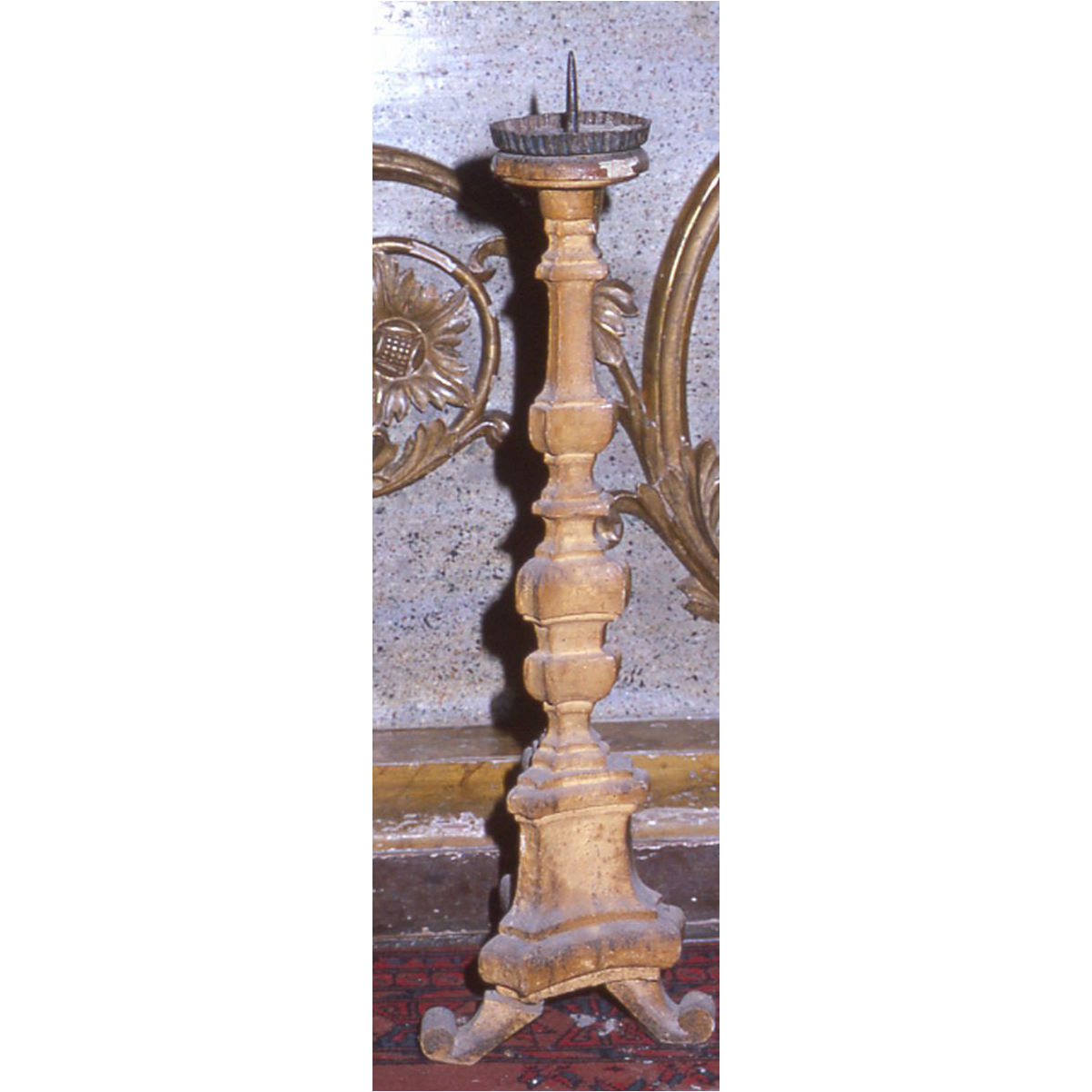 candelabro - bottega marchigiana (sec. XVIII)