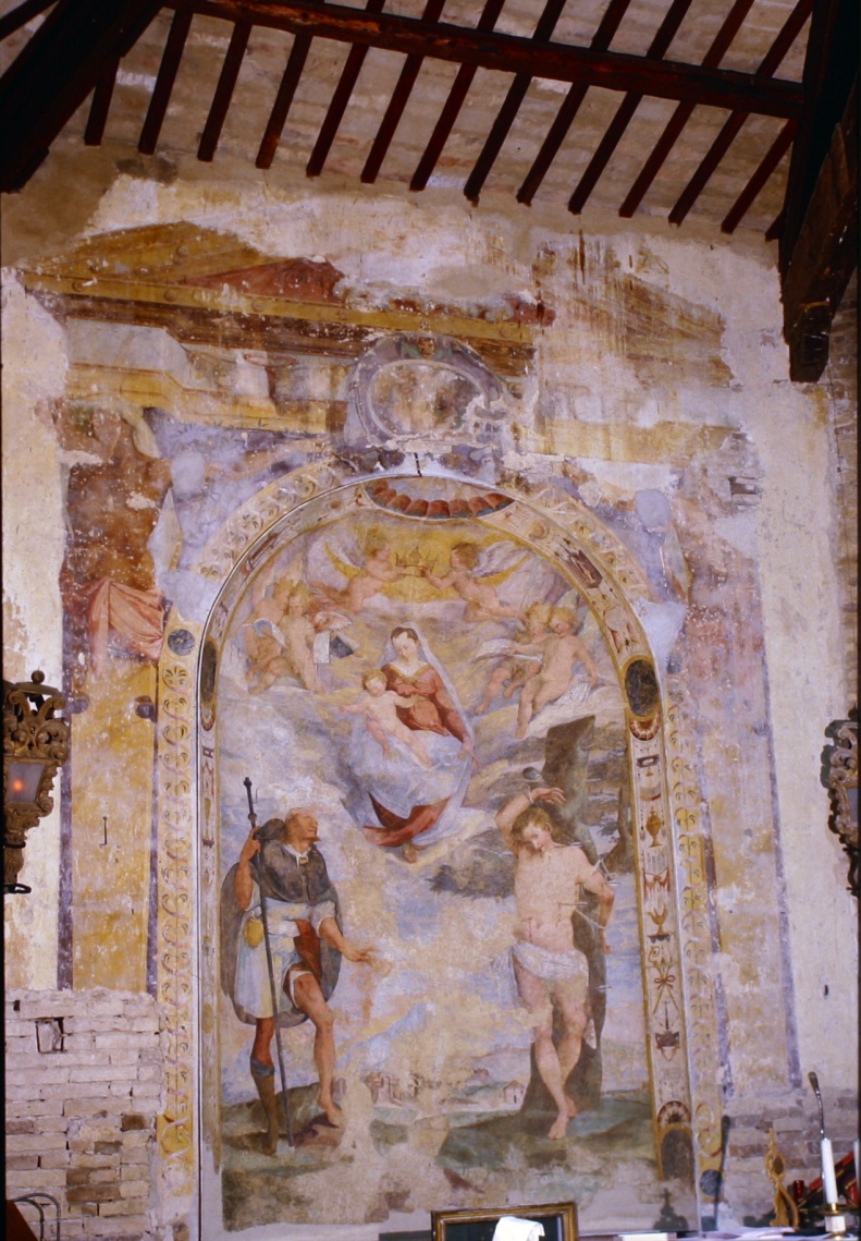telamoni (dipinto, elemento d'insieme) - ambito Italia centrale (sec. XVI)