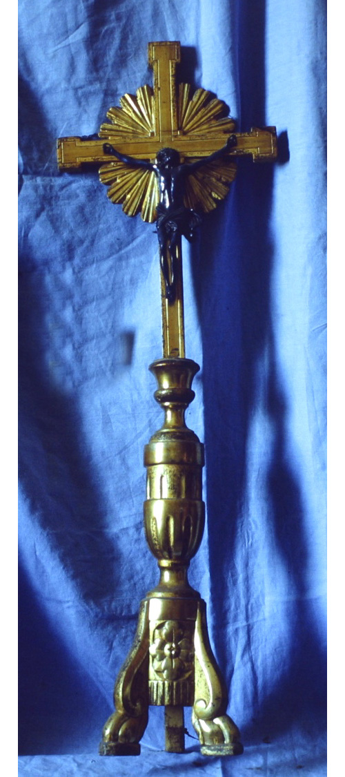 croce d'altare, elemento d'insieme - bottega marchigiana (sec. XIX)