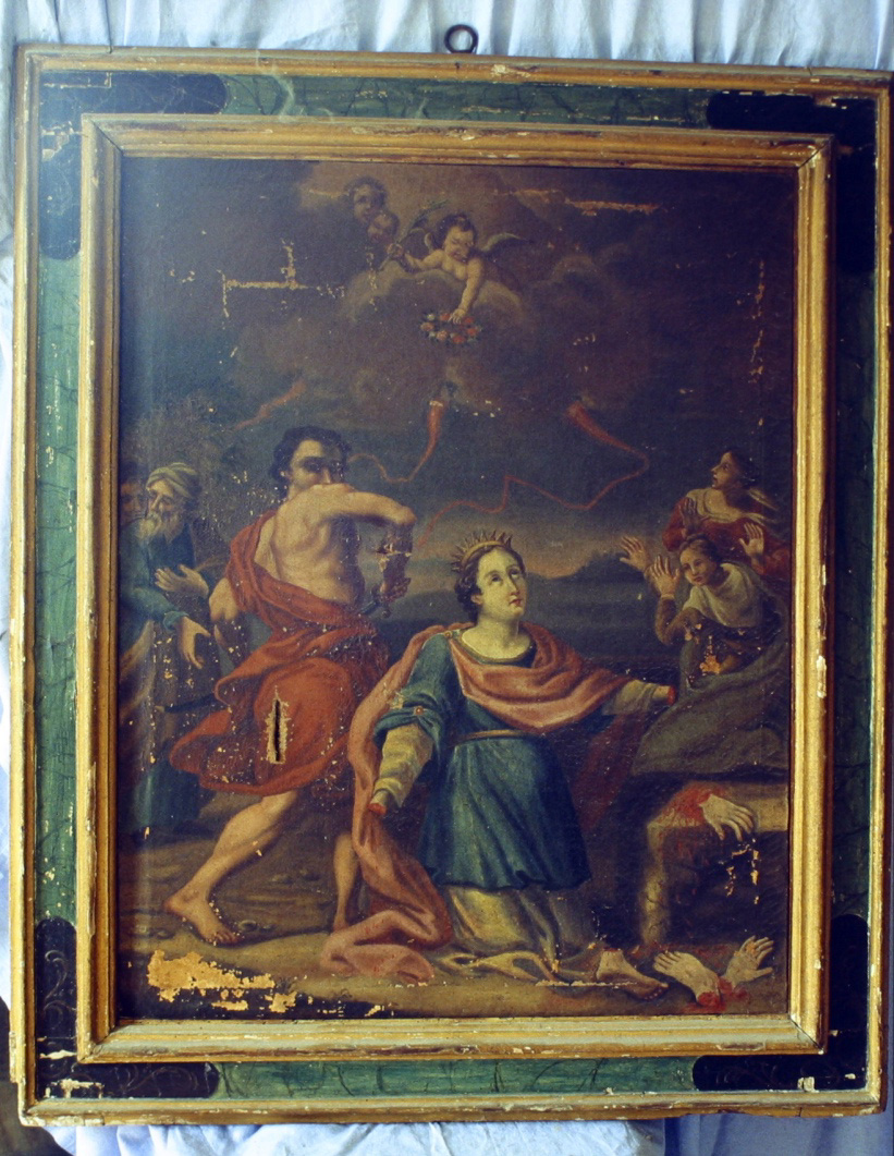 Santa Caterina d'Alessandria (dipinto, elemento d'insieme) - ambito marchigiano (sec. XVIII)