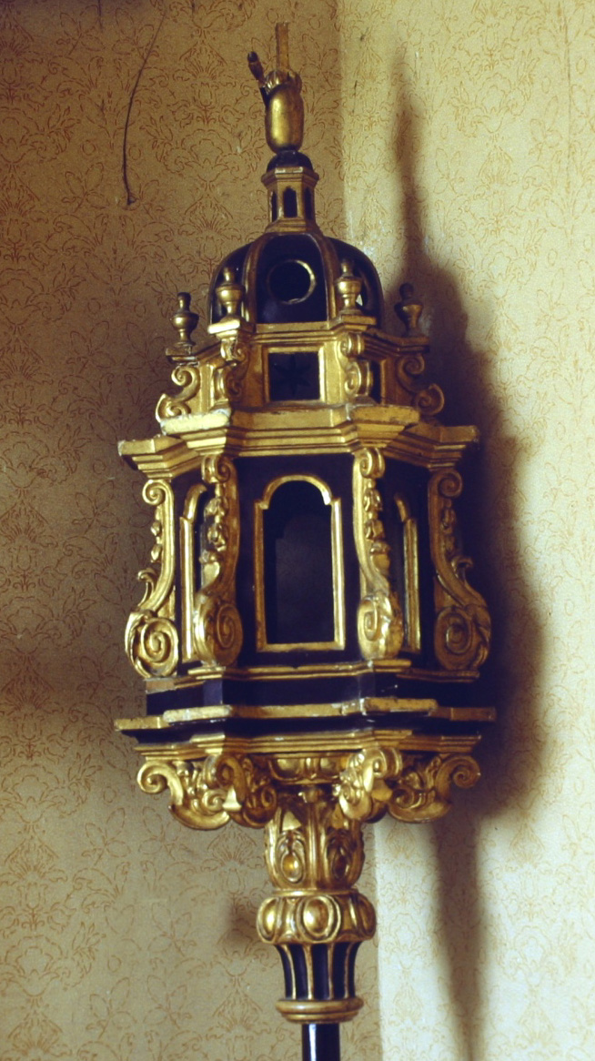 lanterna processionale, coppia - bottega Italia centrale (sec. XVIII)