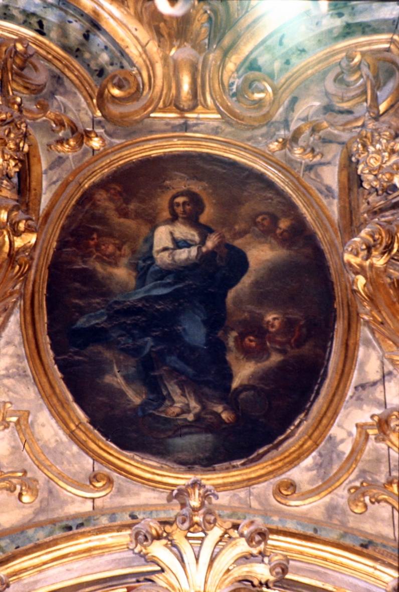 Madonna Immacolata (dipinto, elemento d'insieme) - ambito marchigiano (sec. XVIII)