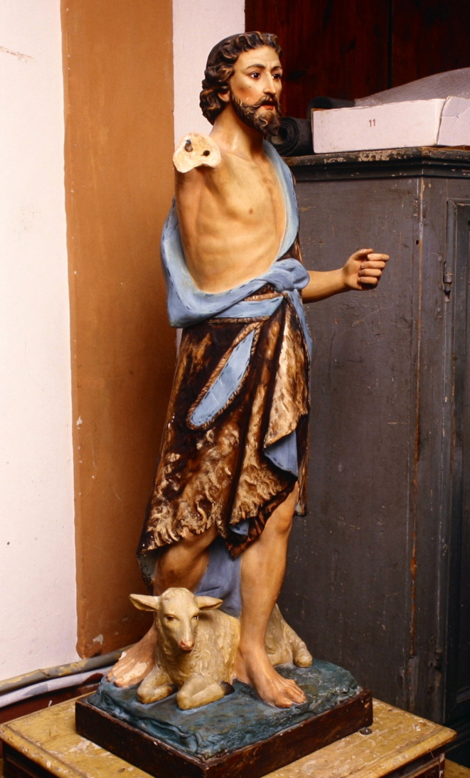 San Giovanni Battista (statua) - bottega italiana (prima metà sec. XX)