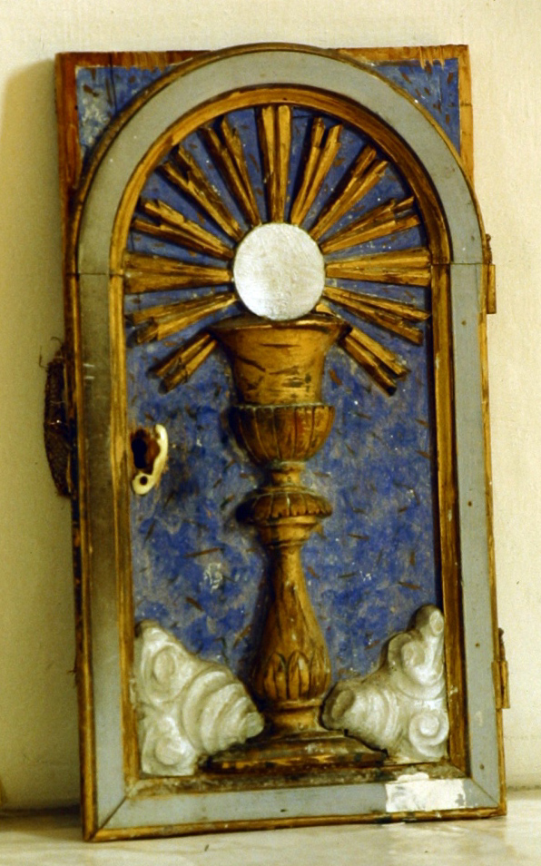 sportello di tabernacolo - bottega marchigiana (sec. XIX)