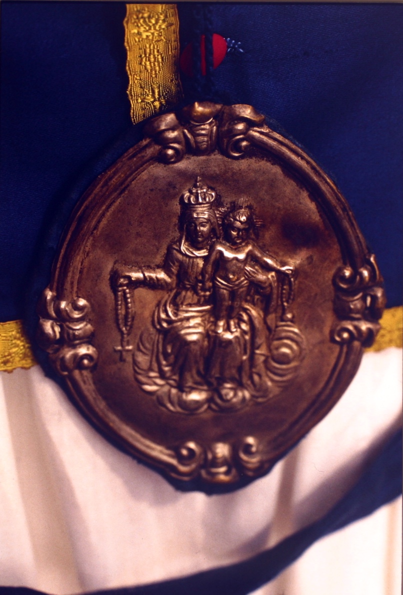 emblema di confraternita, serie - bottega italiana (sec. XIX)