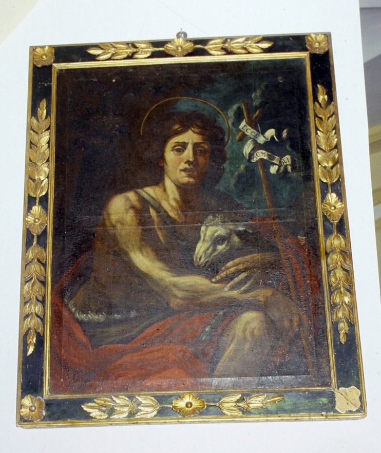 San Giovanni Battista (dipinto, elemento d'insieme) - ambito marchigiano (prima metà sec. XIX)