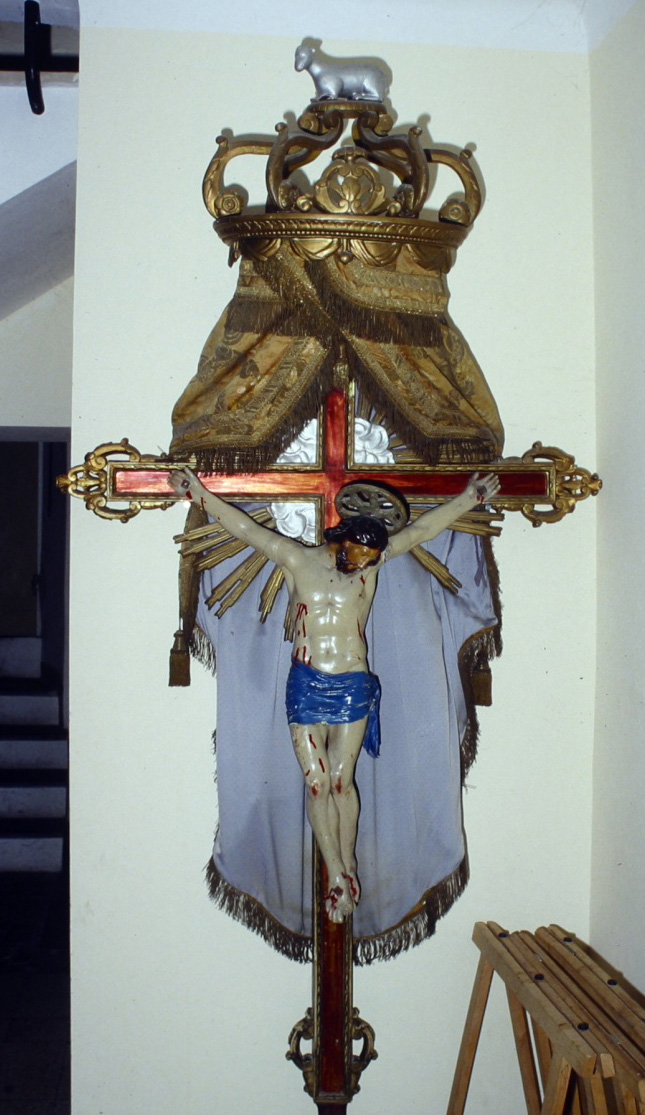 croce processionale di Morelli Sante (sec. XIX)