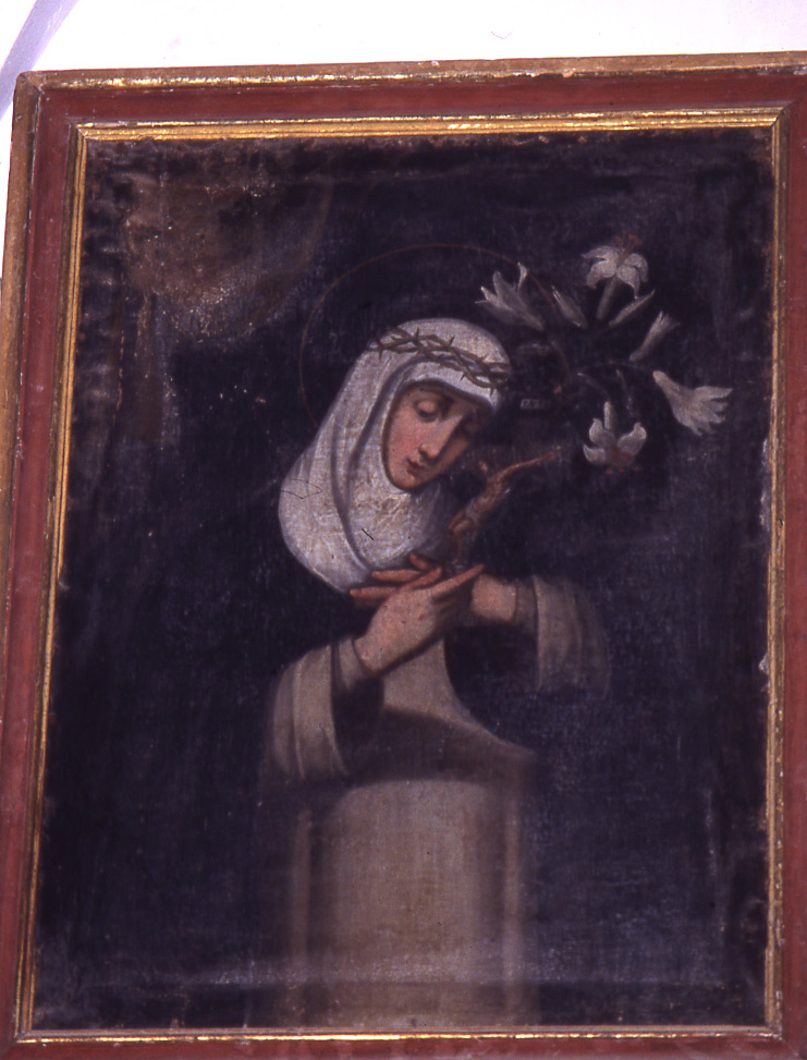 Santa Caterina da Siena (dipinto, elemento d'insieme) - ambito marchigiano (sec. XVIII)