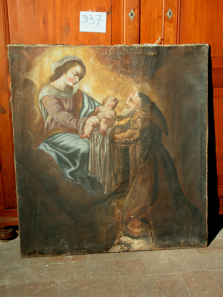 Madonna con Bambino (dipinto) - ambito marchigiano (sec. XVIII)