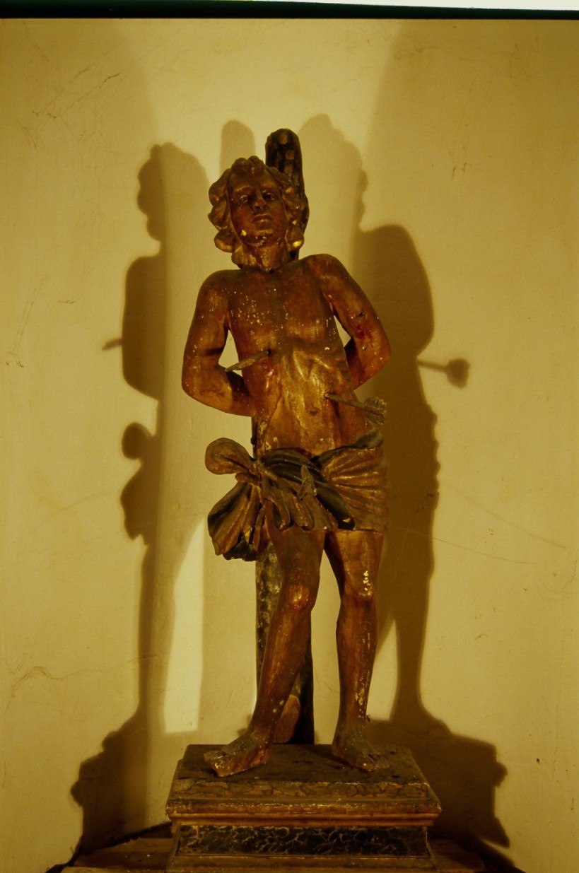 San Sebastiano (statua) - ambito toscano (sec. XVI)