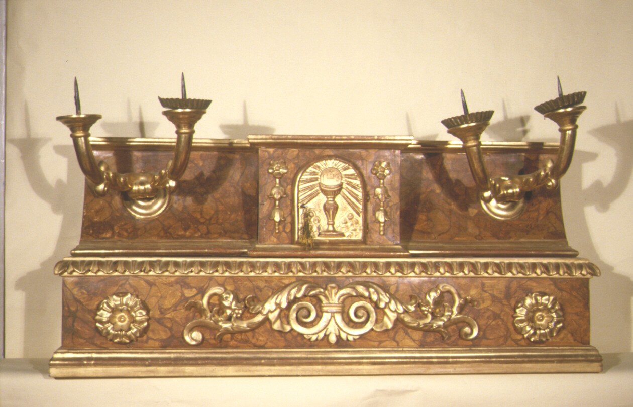 altare portatile - ambito marchigiano (seconda metà sec. XIX)
