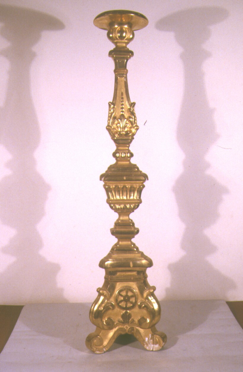 candeliere, serie - ambito marchigiano (fine/inizio secc. XVIII/ XIX)