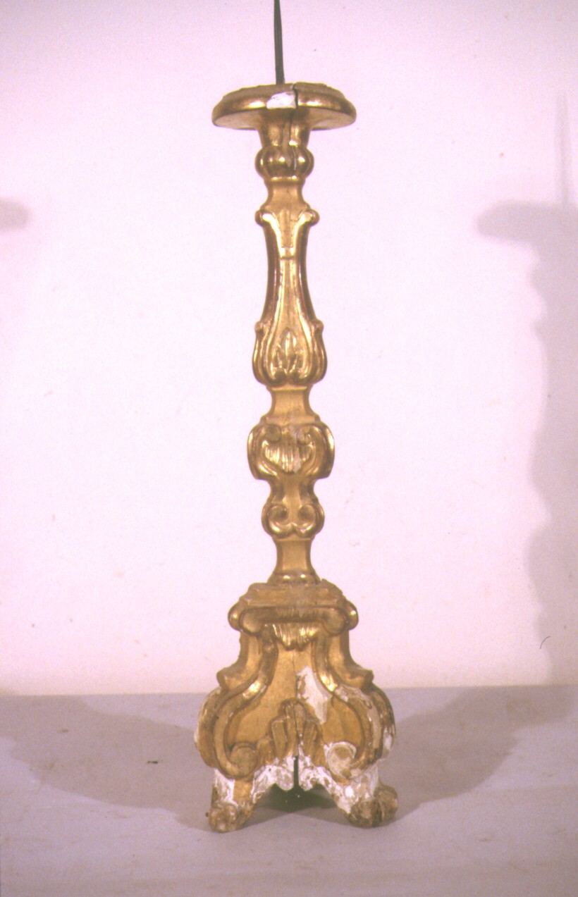 candeliere, serie - ambito marchigiano (fine sec. XVIII)