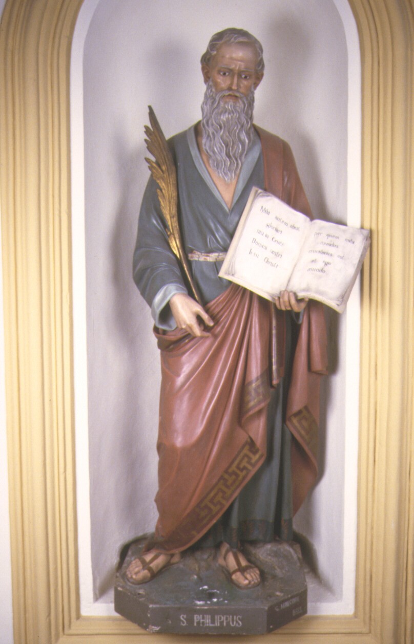 San Filippo (statua) di Malecore Giuseppe (prima metà sec. XX)