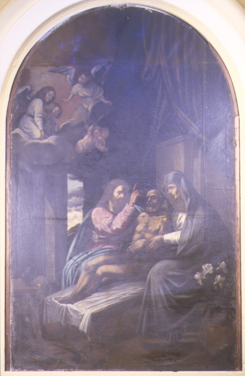 morte di San Giuseppe (dipinto) - bottega italiana (metà sec. XVII)