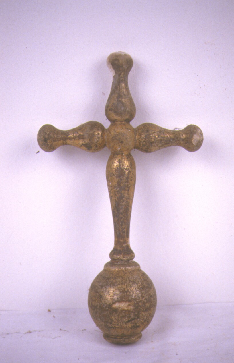 croce, frammento - ambito marchigiano (sec. XIX)