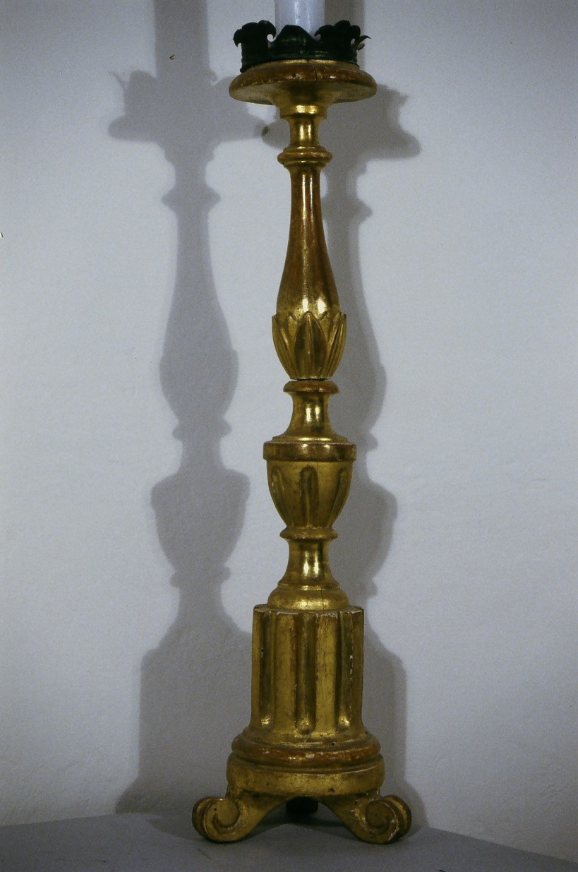 candeliere, serie - ambito marchigiano (seconda metà sec. XIX)