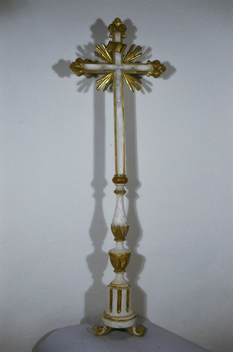 croce d'altare - ambito marchigiano (seconda metà sec. XIX)