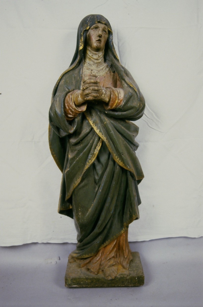 Madonna (scultura) - bottega marchigiana (metà sec. XVIII)
