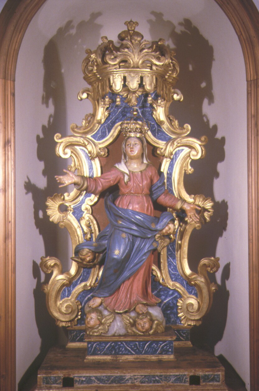 Madonna Assunta (statua) - bottega marchigiana (seconda metà sec. XIX)