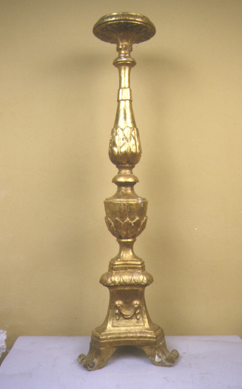 candeliere, serie - ambito marchigiano (prima metà sec. XIX)