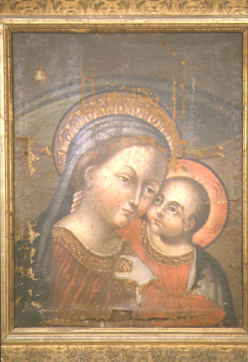 Madonna del Buon Consiglio (dipinto, elemento d'insieme) - bottega marchigiana (prima metà sec. XIX)